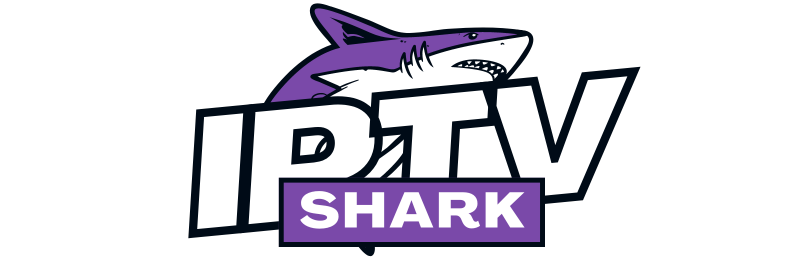 iptv shark logo best iptv subscription provider for usa canada and uk