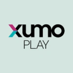 The logo of Xumo Play, featuring the word 'Xumo' in black, with 'PLAY' written below it in a smaller font.