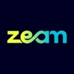 The logo of Zeam, featuring the word 'zeam' in a modern and colorful font with a gradient effect."